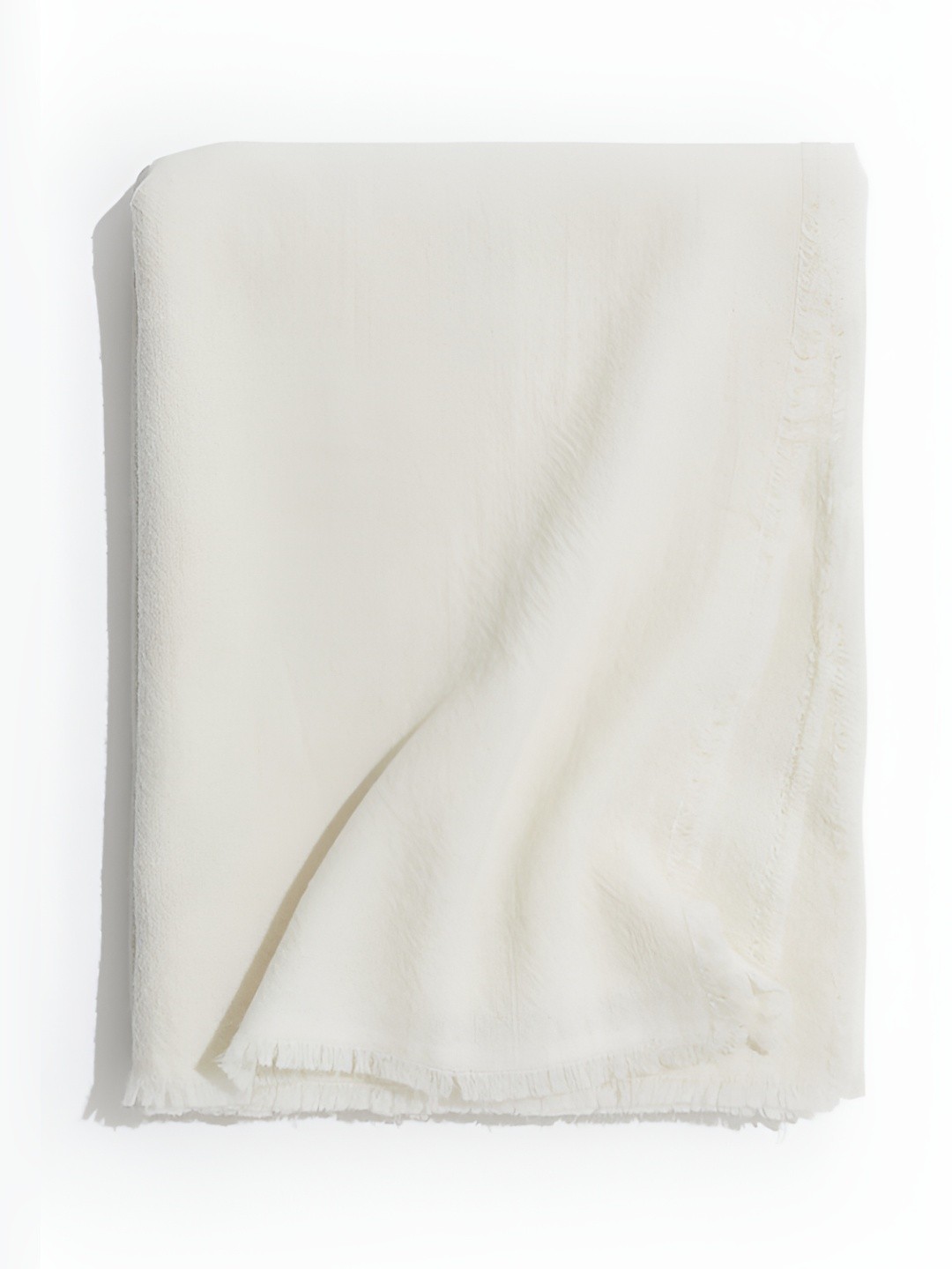 

H&M White Large Blanket