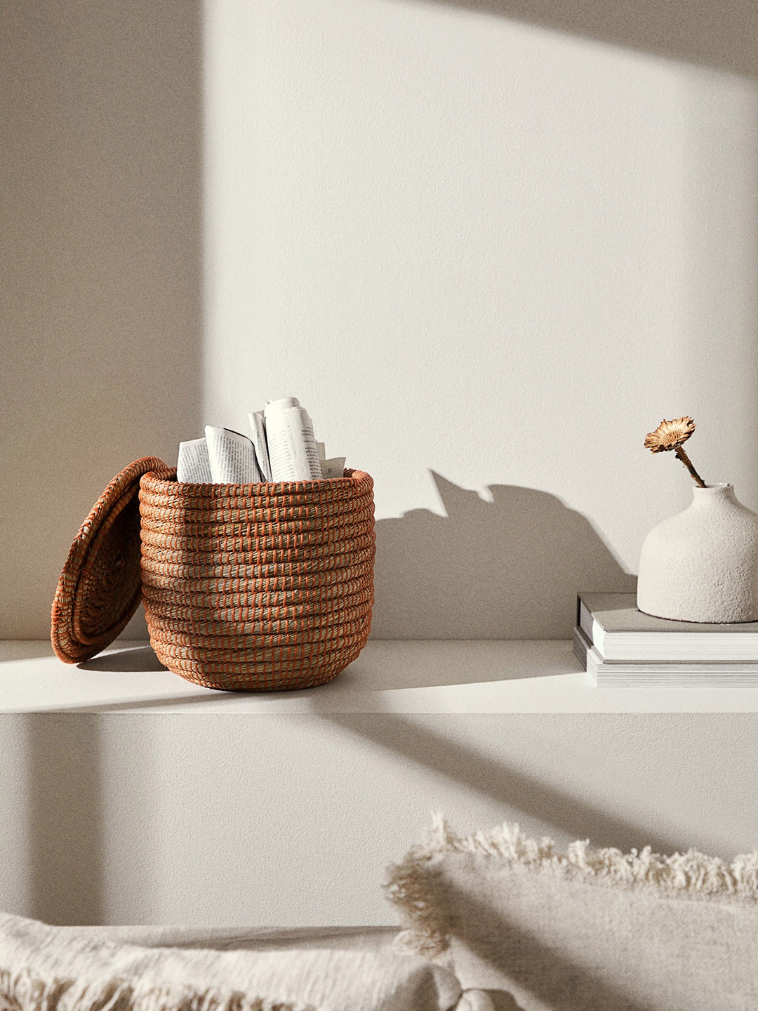 

H&M Brown & Orange Colored Fruit & Vegetable Storage Basket