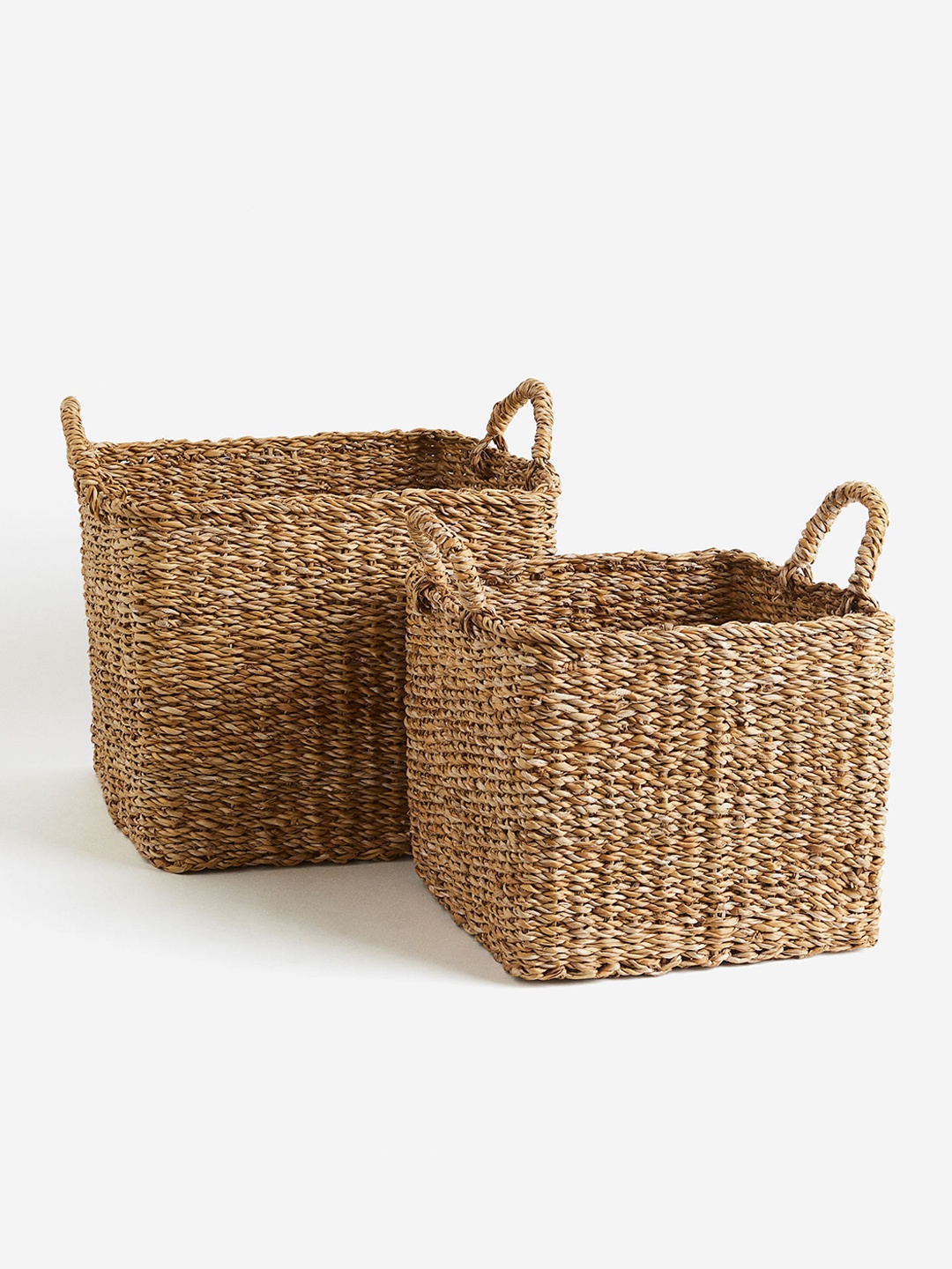 

H&M Brown Braided Fruit & Vegetable Basket, Beige