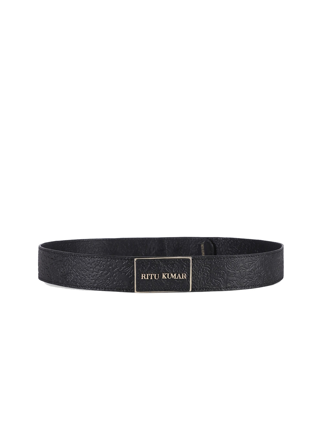 

Ritu Kumar Women Leather Belt, Black