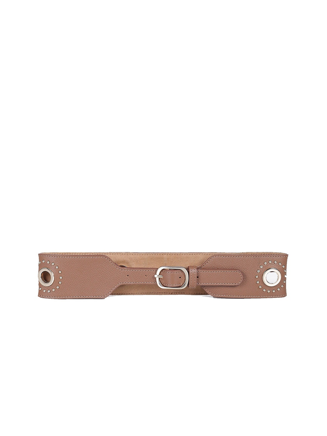 

Label Ritu Kumar Women Leather Belt, Tan