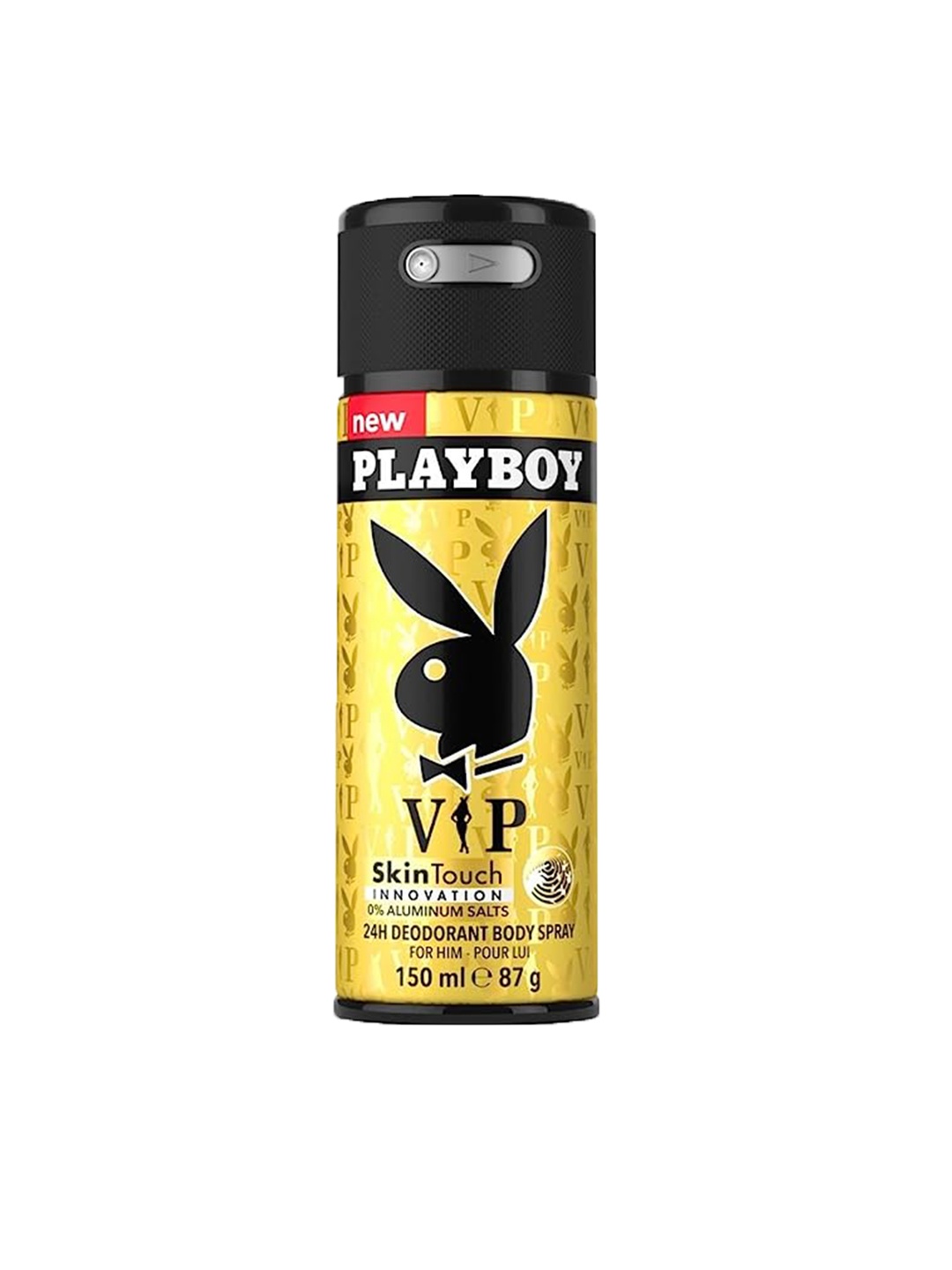 

Playboy Men VIP Long Lasting Deodorant Spray - 150ml (87g), Transparent