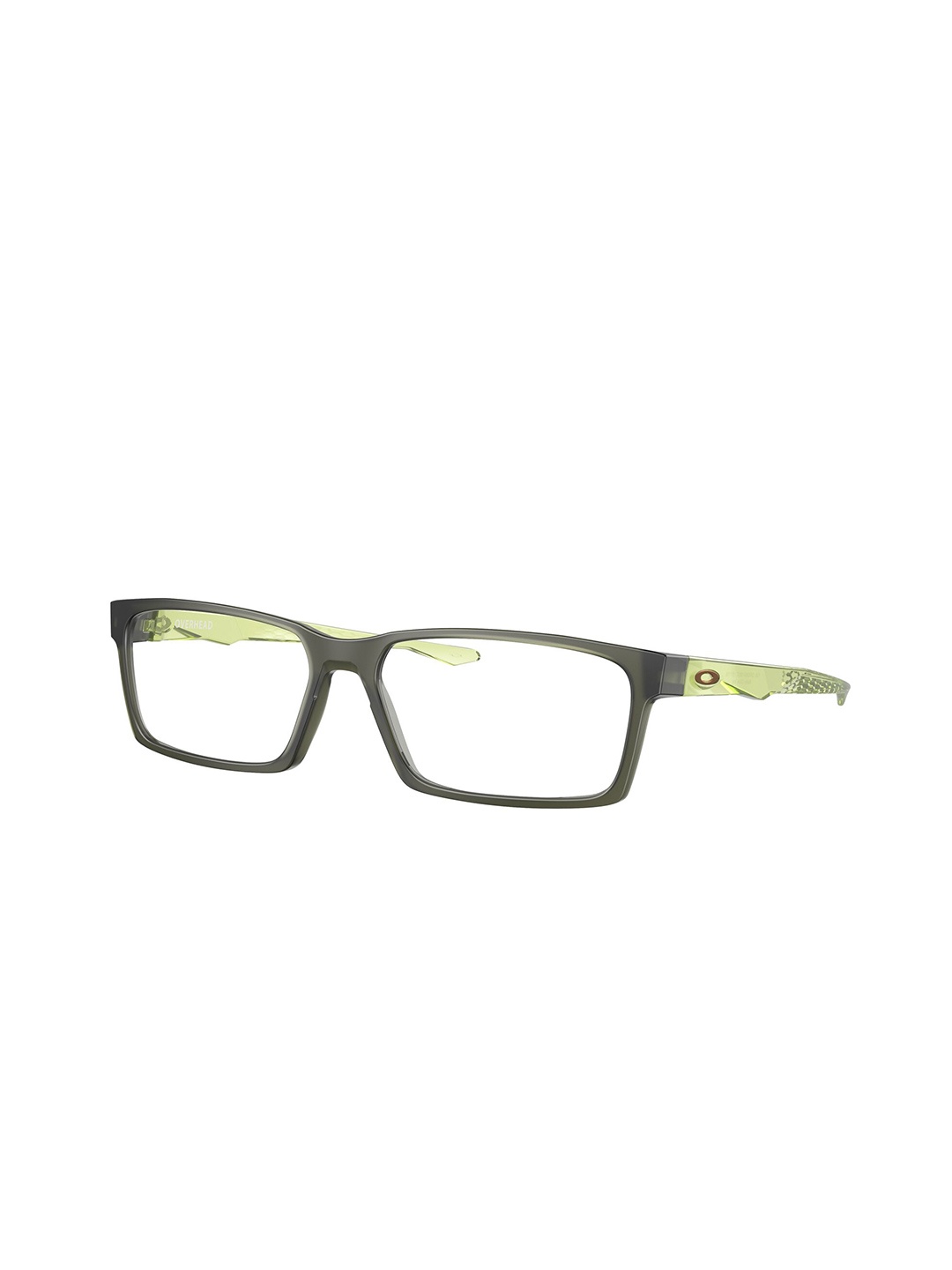

OAKLEY Men Rectangle Green Frames - 0OX806080600857, Transparent