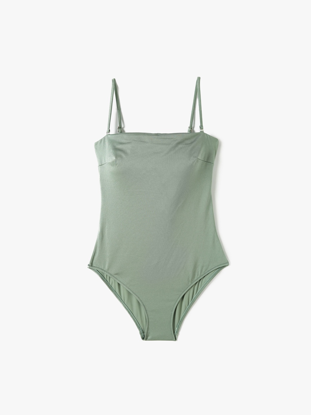 

Koton Shoulder Straps Bodysuit, Green