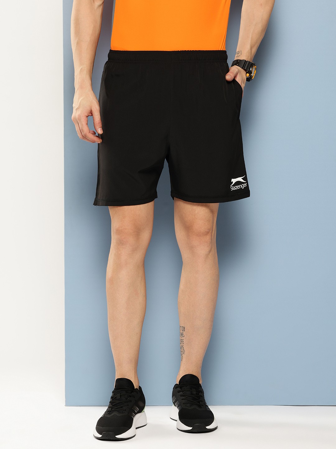 

Slazenger Men Sports Shorts, Black