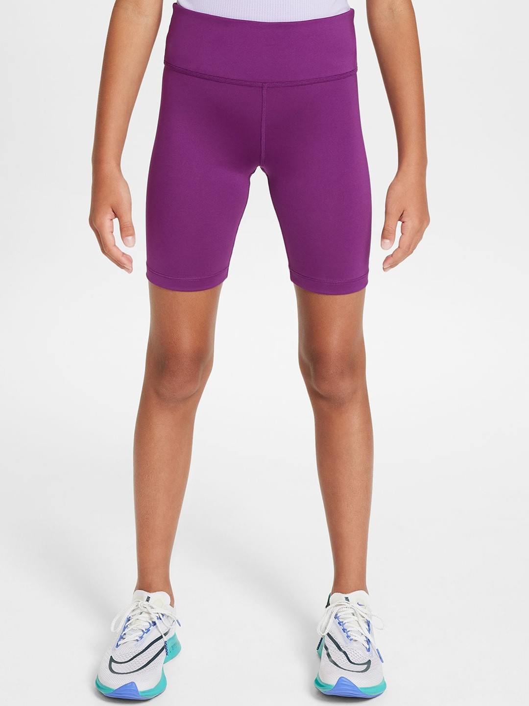 

Nike One Older Kids' (Girls') Bike Shorts, Purple