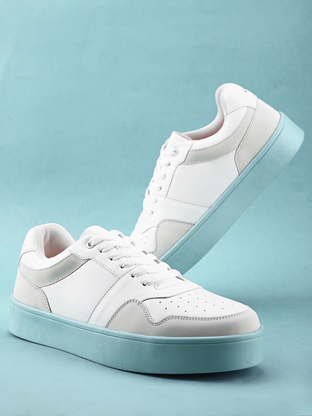 

Lavie Women Colourblocked Lightweight Sneakers, White