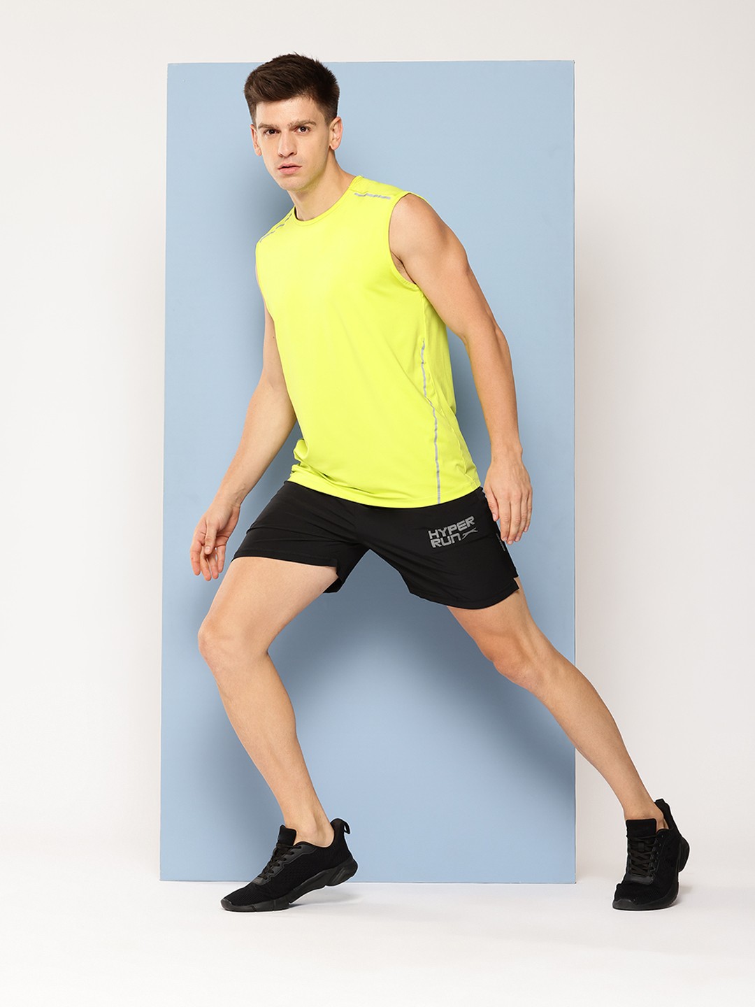 

Slazenger Men Ultra-Dry Sports Shorts, Black