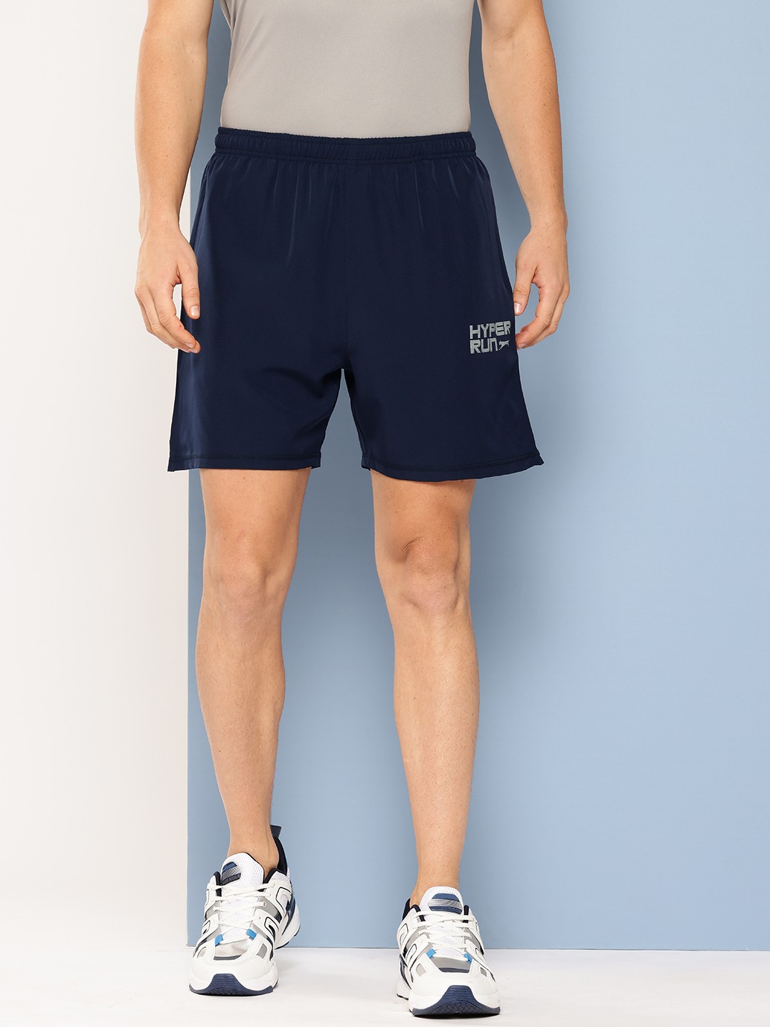 

Slazenger Men Ultra-Dry Sports Shorts, Navy blue