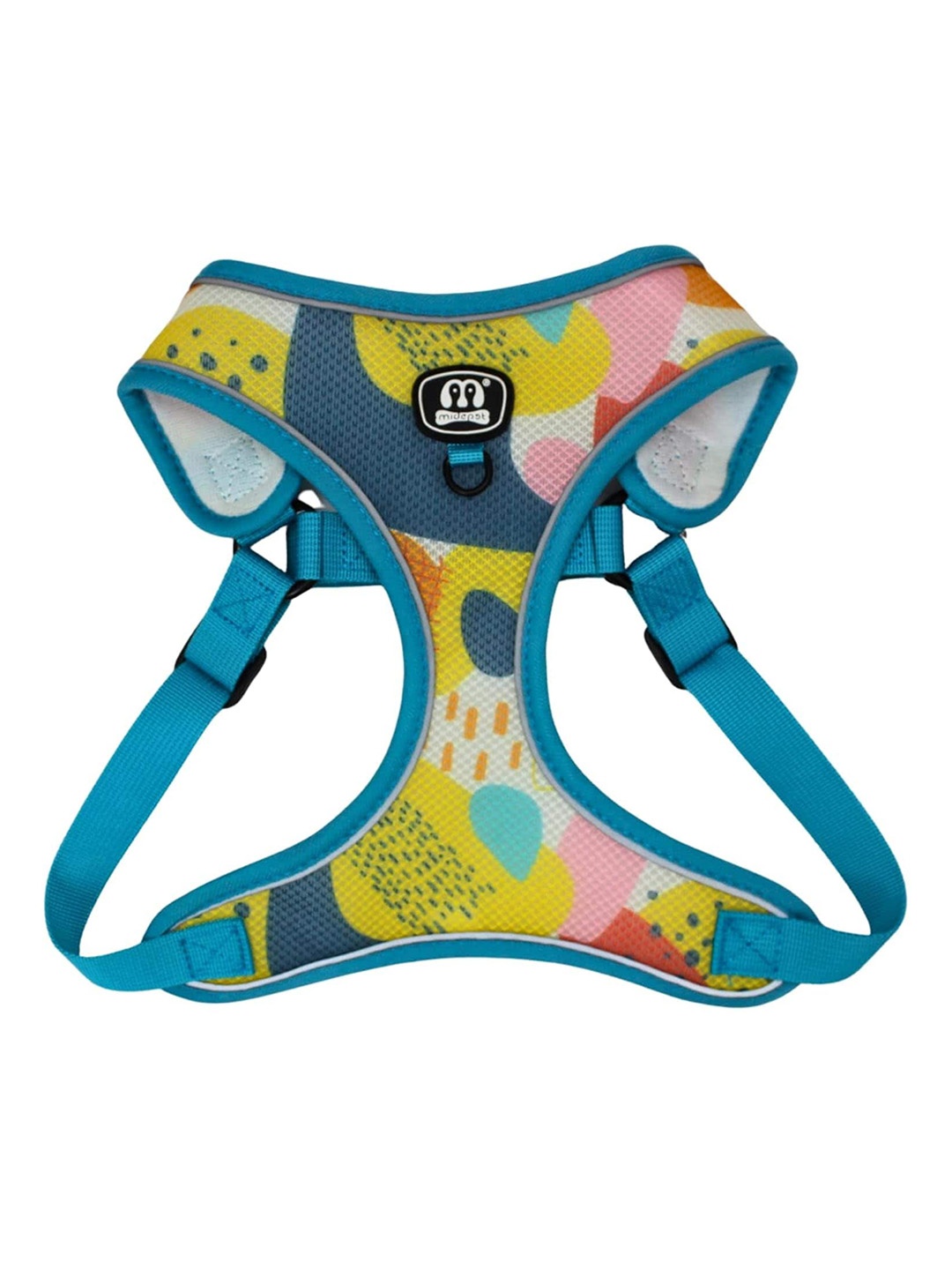 

Emily pets Adjustable & Soft Reflective Dog Harness, Blue
