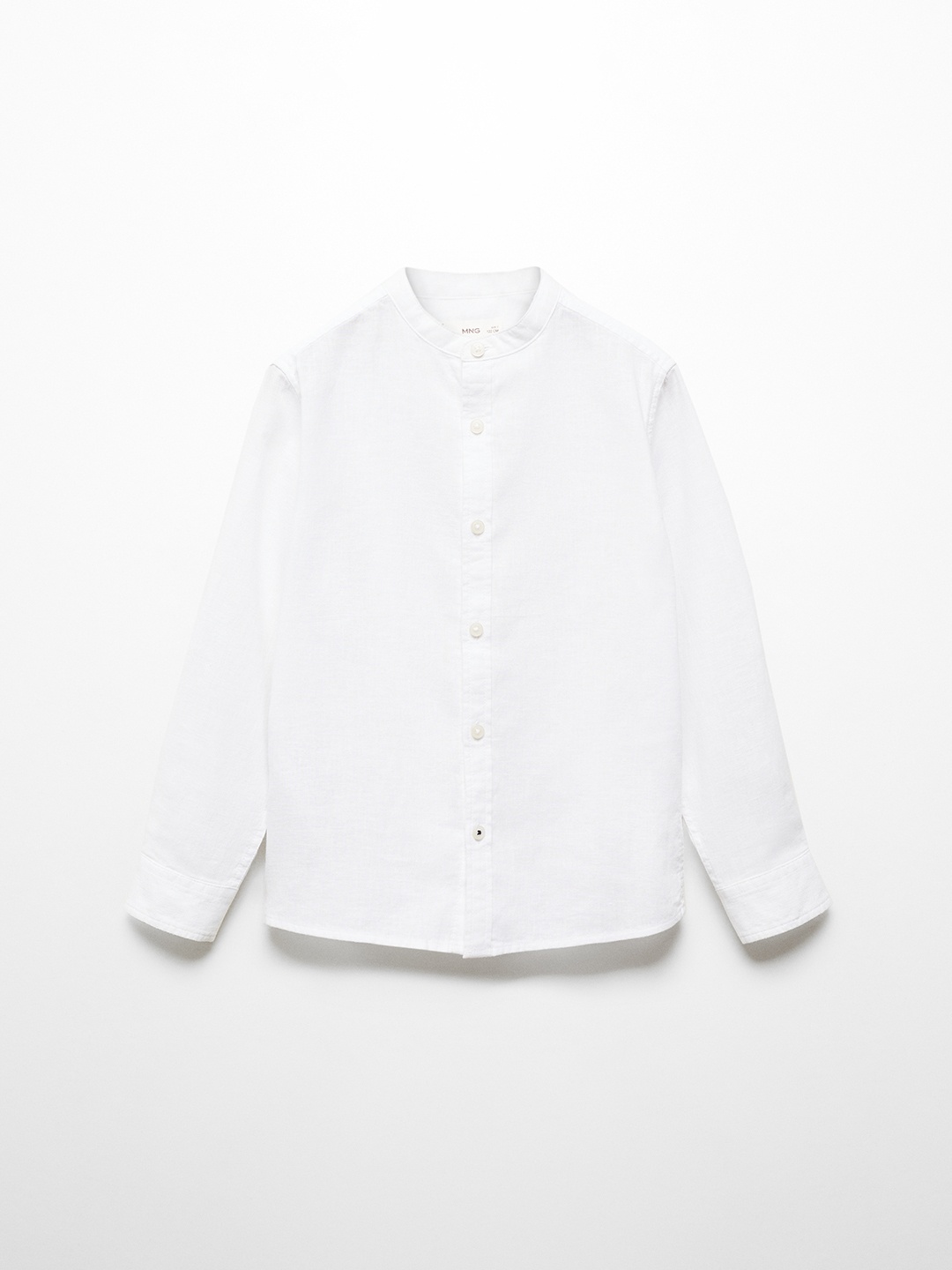 

Mango Kids Boys Pure Cotton Opaque Casual Shirt, White