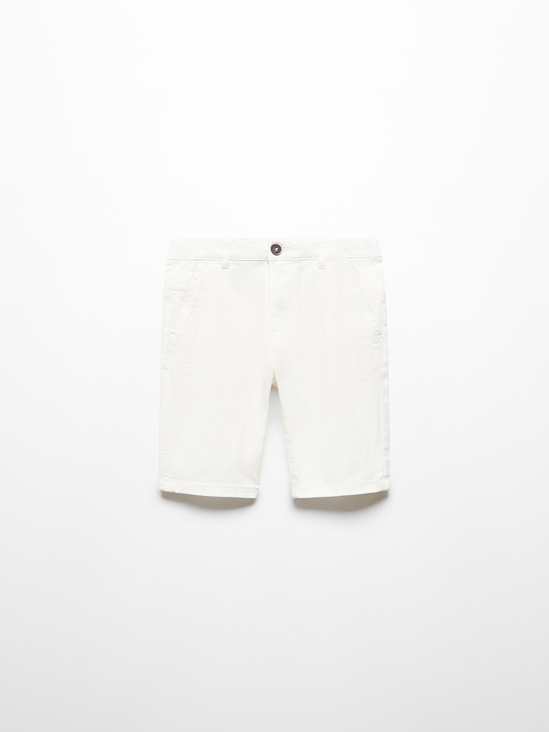 

Mango Kids Boys Regular Fit Shorts, White