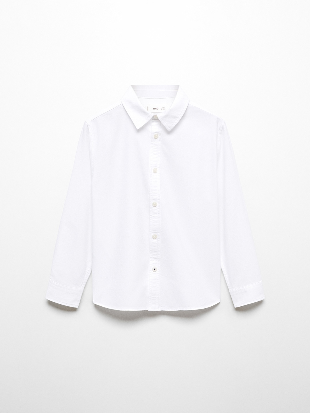 

Mango Kids Boys Pure Cotton Opaque Casual Shirt, White
