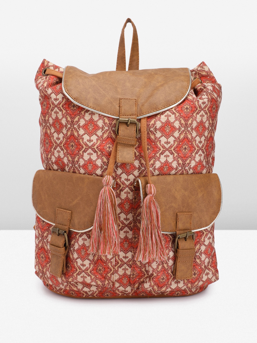 

Anouk Women Tasselled Backpack, Multi