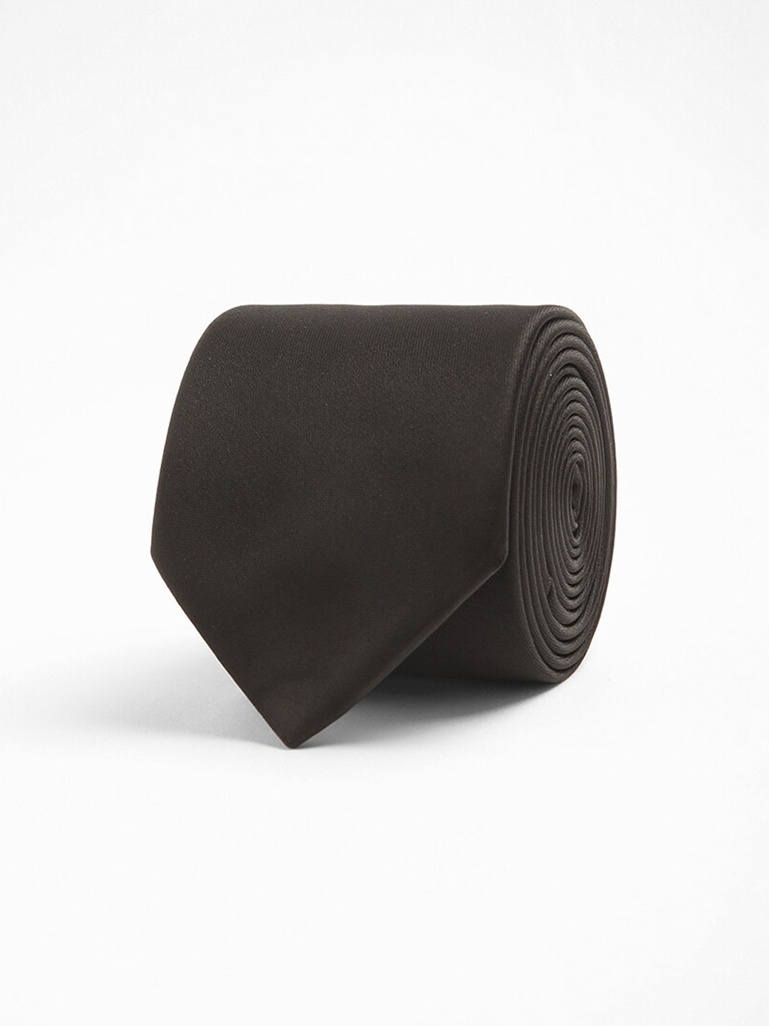 

THE BEAR HOUSE Men Black Broad Tie