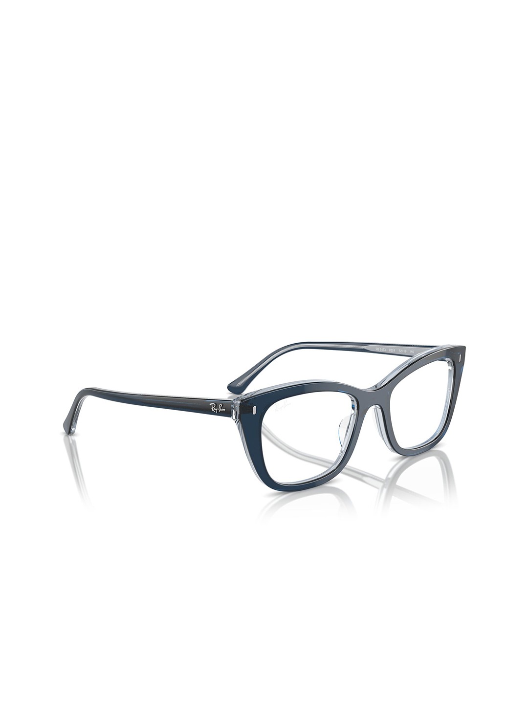 

Ray-Ban Unisex Pillow Blue Frames - 0RX5433832450, Transparent