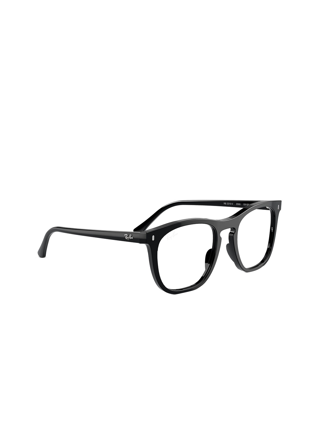 

Ray-Ban Unisex Square Black Frames - 0RX2210V200051