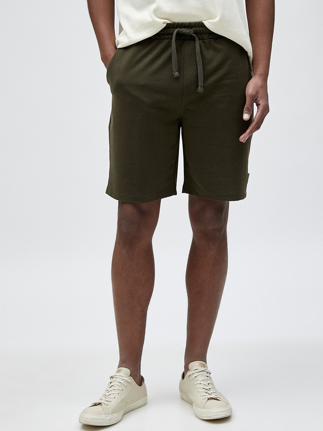 

Koton Men Slim Fit Regular Shorts, Khaki