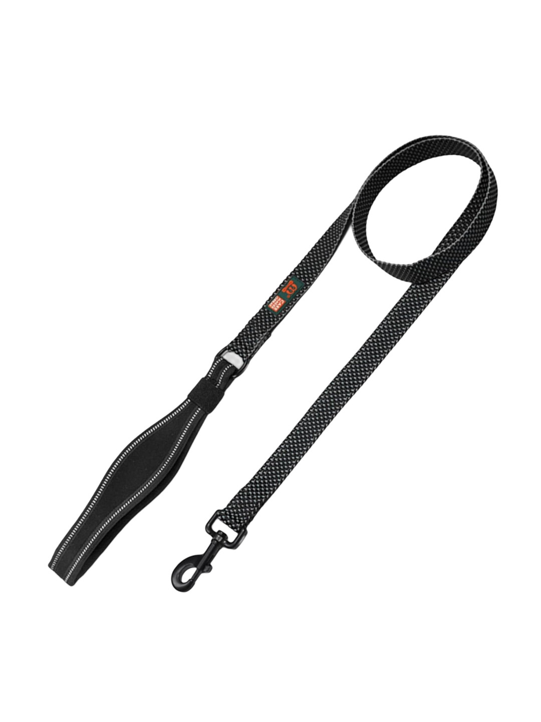

Emily pets Geometric Dog Training Leash, Black