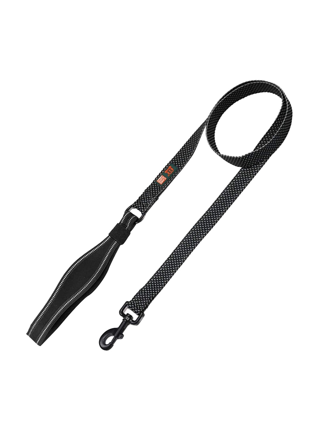 

Emily pets Durable Geometric Dog Training Leash, Black