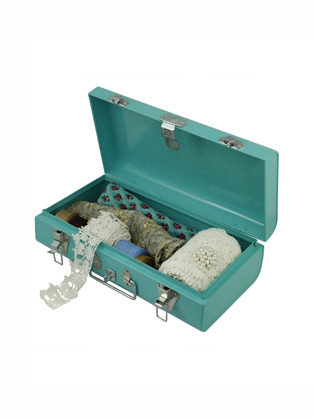 

Living With Elan Blue Set of 1 Reusable Multi-Utility Organisers