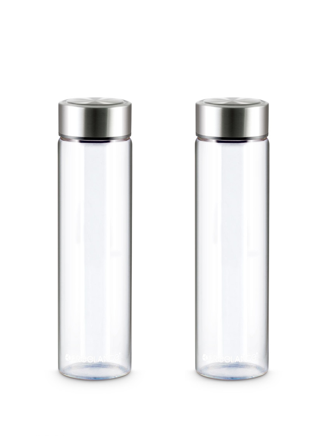 

Freelance Transparent 2 Pieces Glass Solid Double Wall Vacuum Water Bottle 600 ml