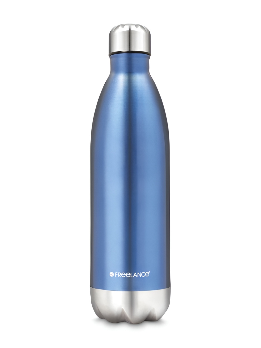 

Freelance Blue Single Stainless Steel Solid Double Wall Vacuum Water Bottle 1 L