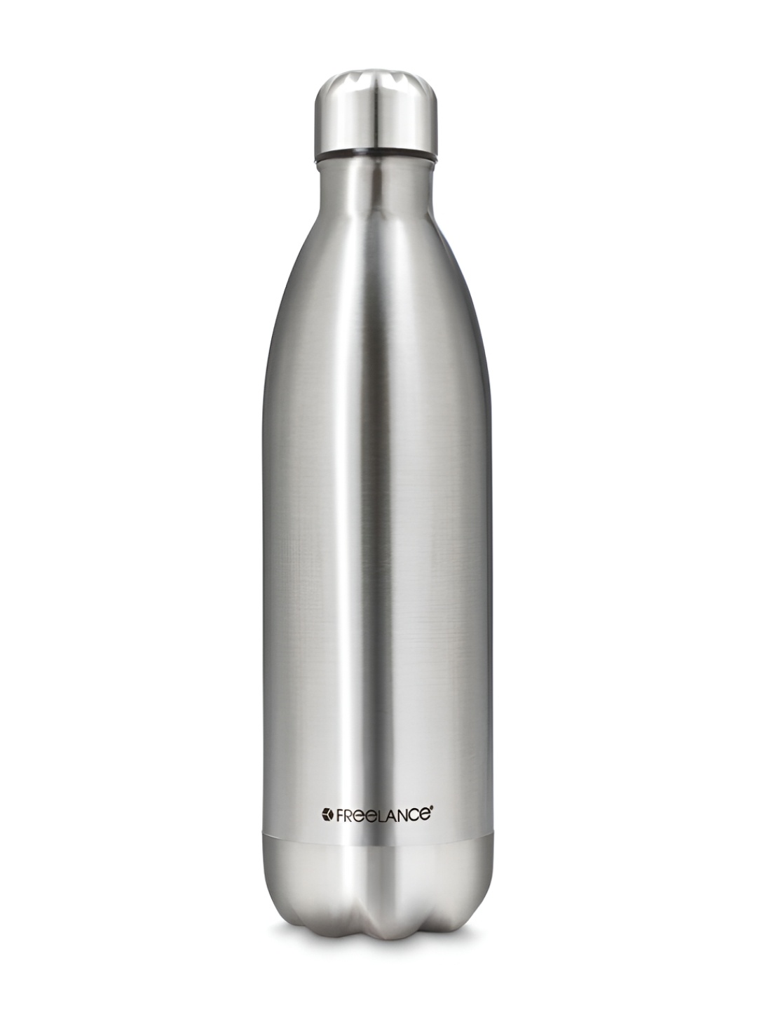 

Freelance Silver-Toned Stainless Steel Solid Double Wall Vacuum Water Bottle 1 L