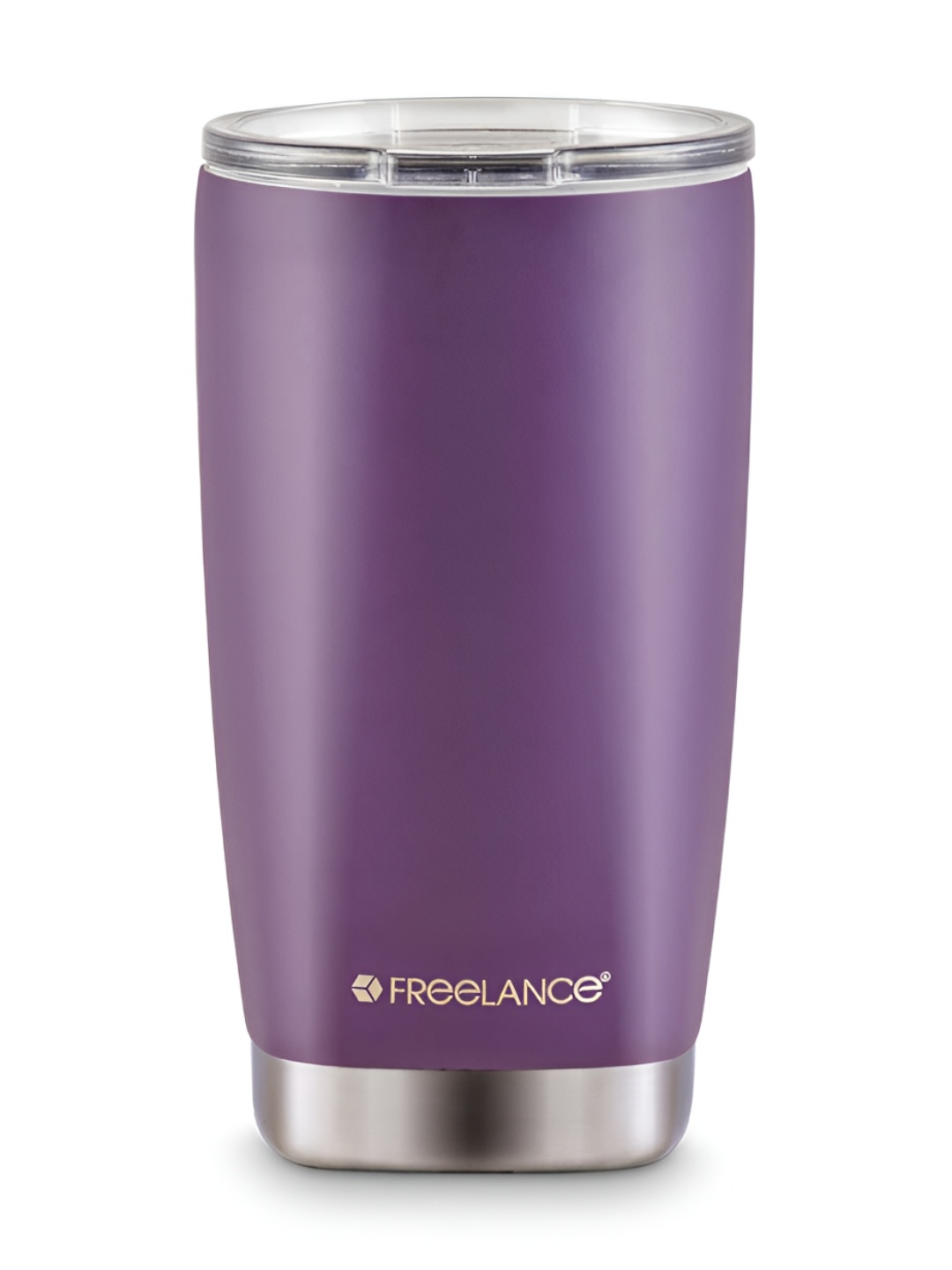 Freelance Vulcan Purple Single Stainless Steel Double Wall Vacuum Water Bottle 350 ml
