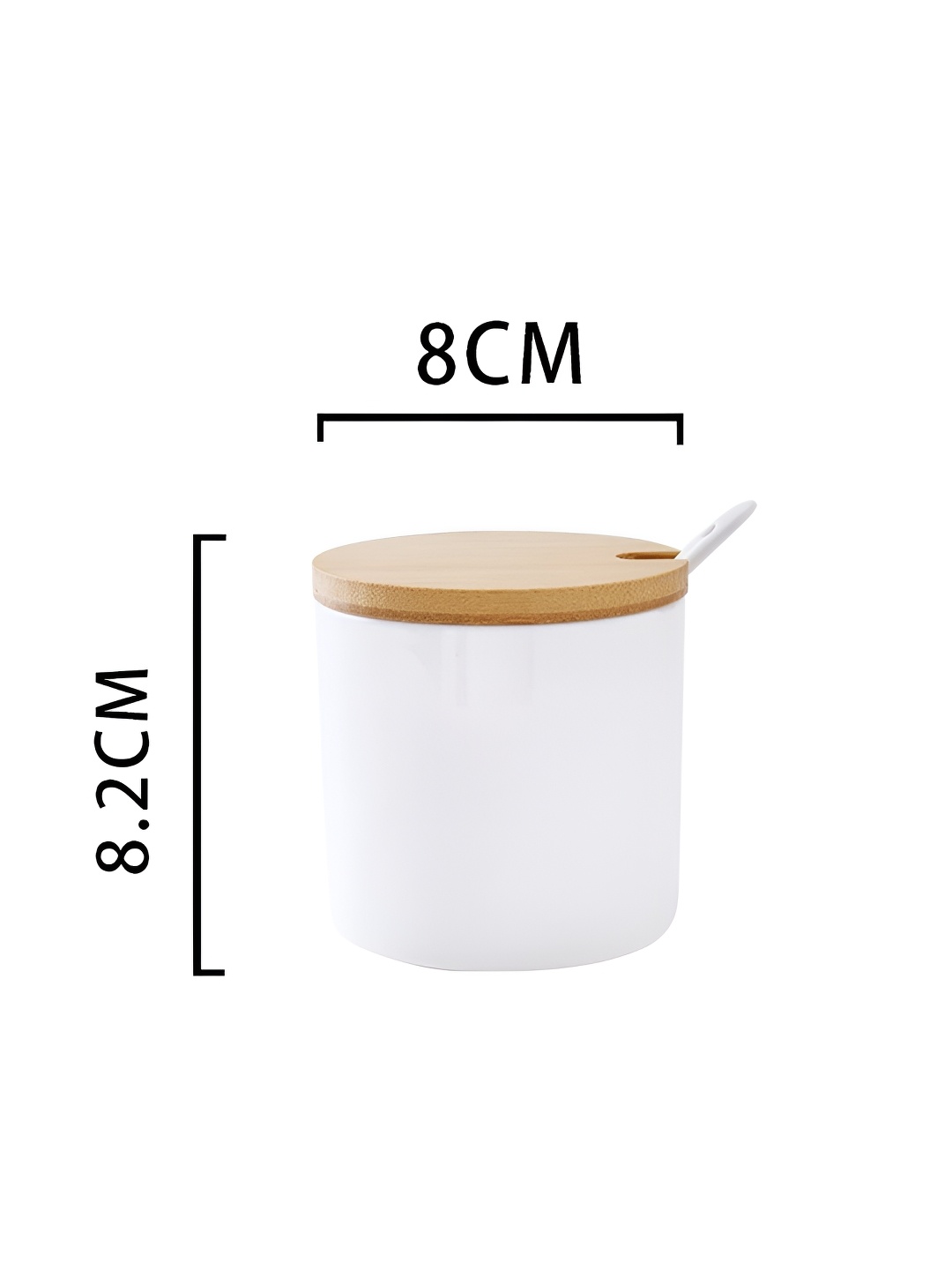 

Aura White 3 Pieces Glass Food Container 250 ml