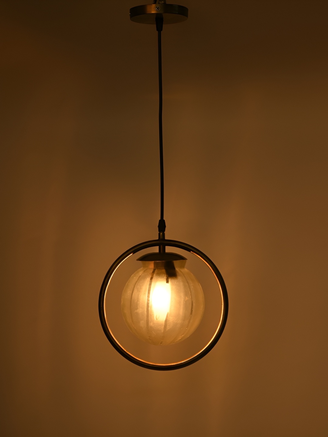 

1ST TIME Transparent Glass Spherical Ceiling Lamp