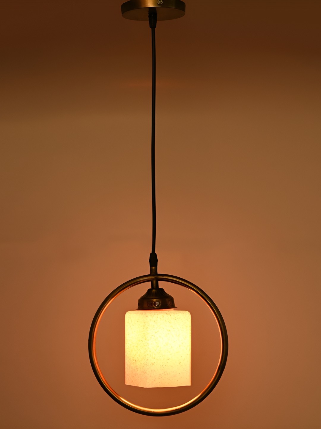 

1ST TIME Pink Glass Traditional Ceiling Lamp