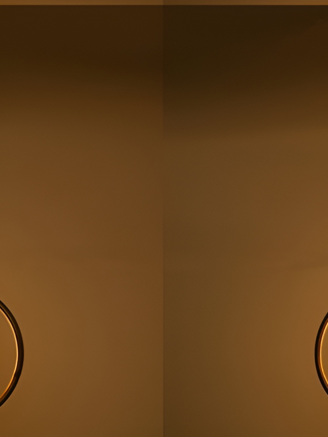 

1ST TIME White & Brown 2 Pieces Printed Glass Bell Shaped Traditional Ceiling Lamps