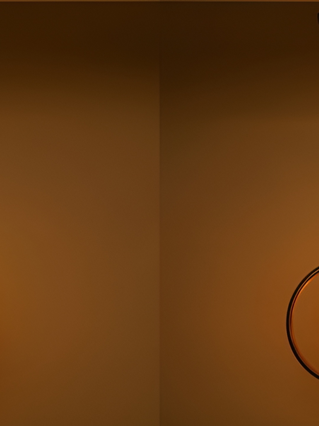 

1ST TIME Yellow Printed Glass Traditional Ceiling Lamp