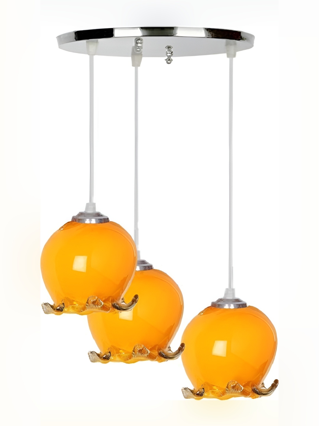 

1ST TIME Yellow Glass Traditional Ceiling Lamp