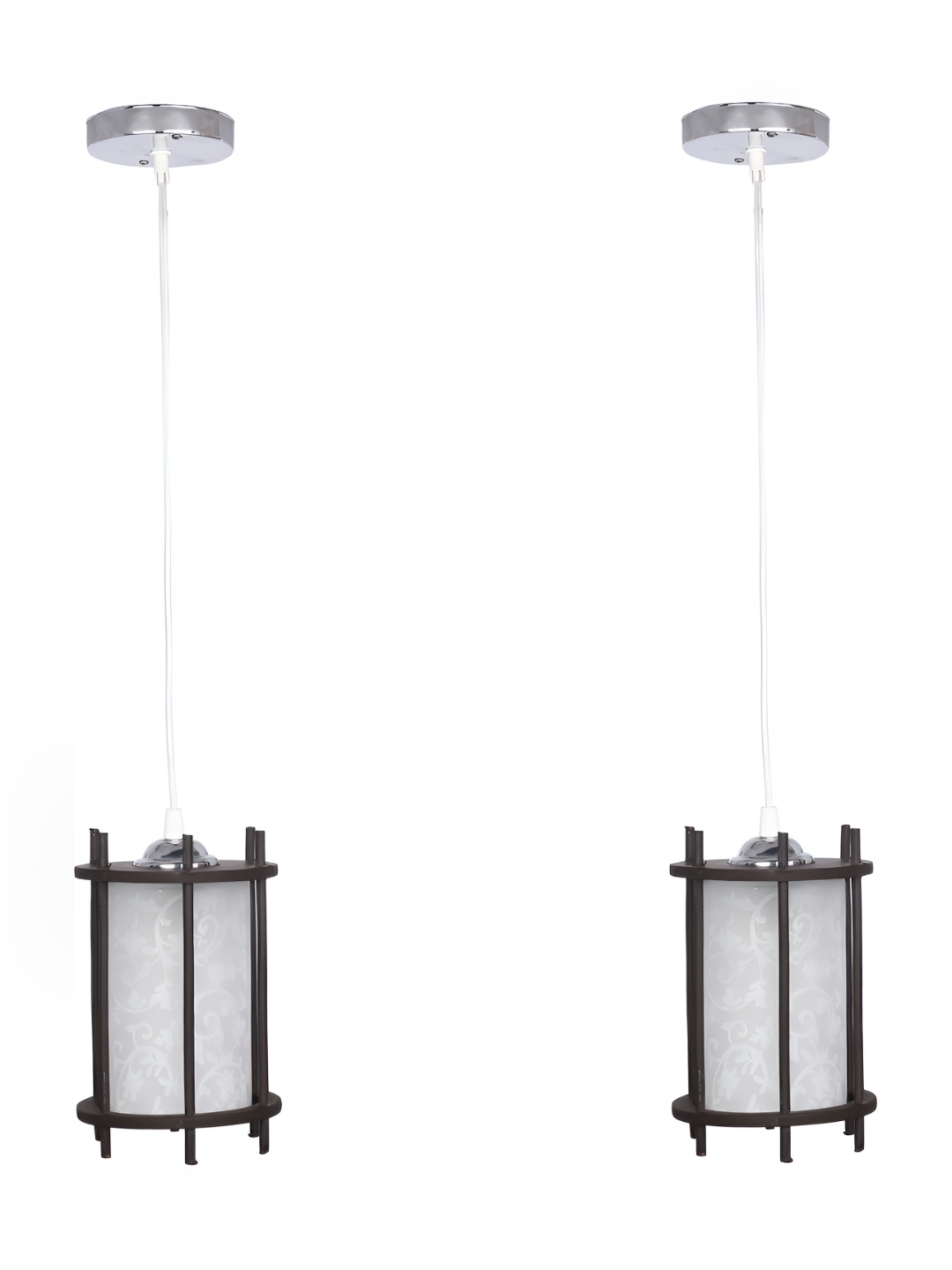 

1ST TIME White & Black 2 Pieces Traditional Ceiling Lamp