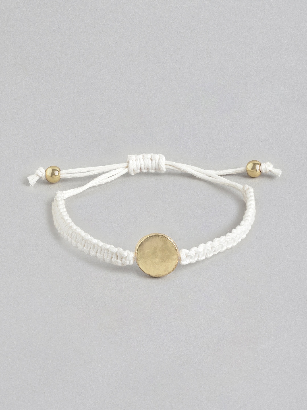 

RICHEERA Women Gold-Plated Link Bracelet, White