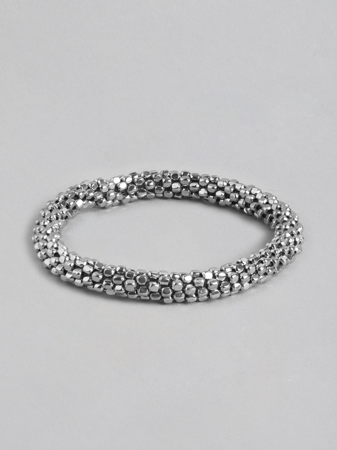 

RICHEERA Women Brass Silver-Plated Bracelet