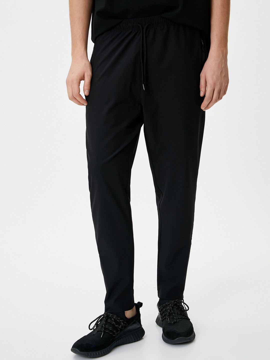 

Koton Men Mid Rise Track Pants, Black