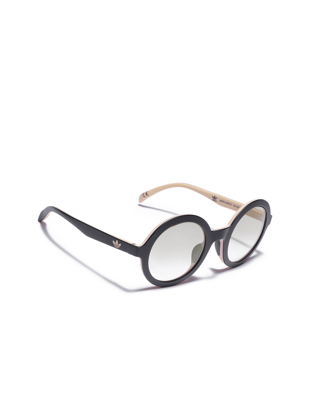 

ADIDAS Originals Women Round Sunglasses with UV Protected Lens AOR016.009.011, Black