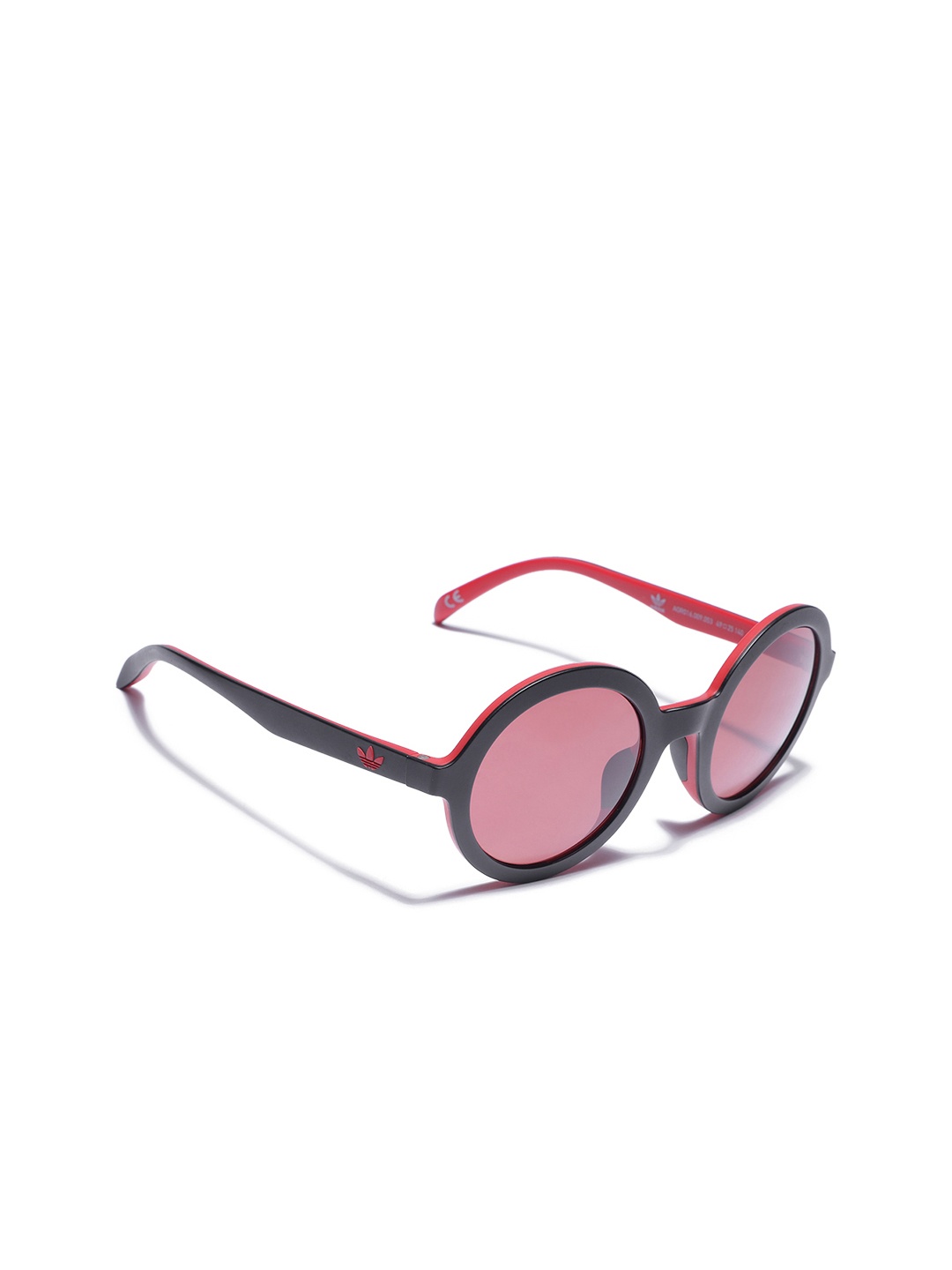 

ADIDAS Originals Women Round Sunglasses with UV Protected Lens AOR016.009.053, Red