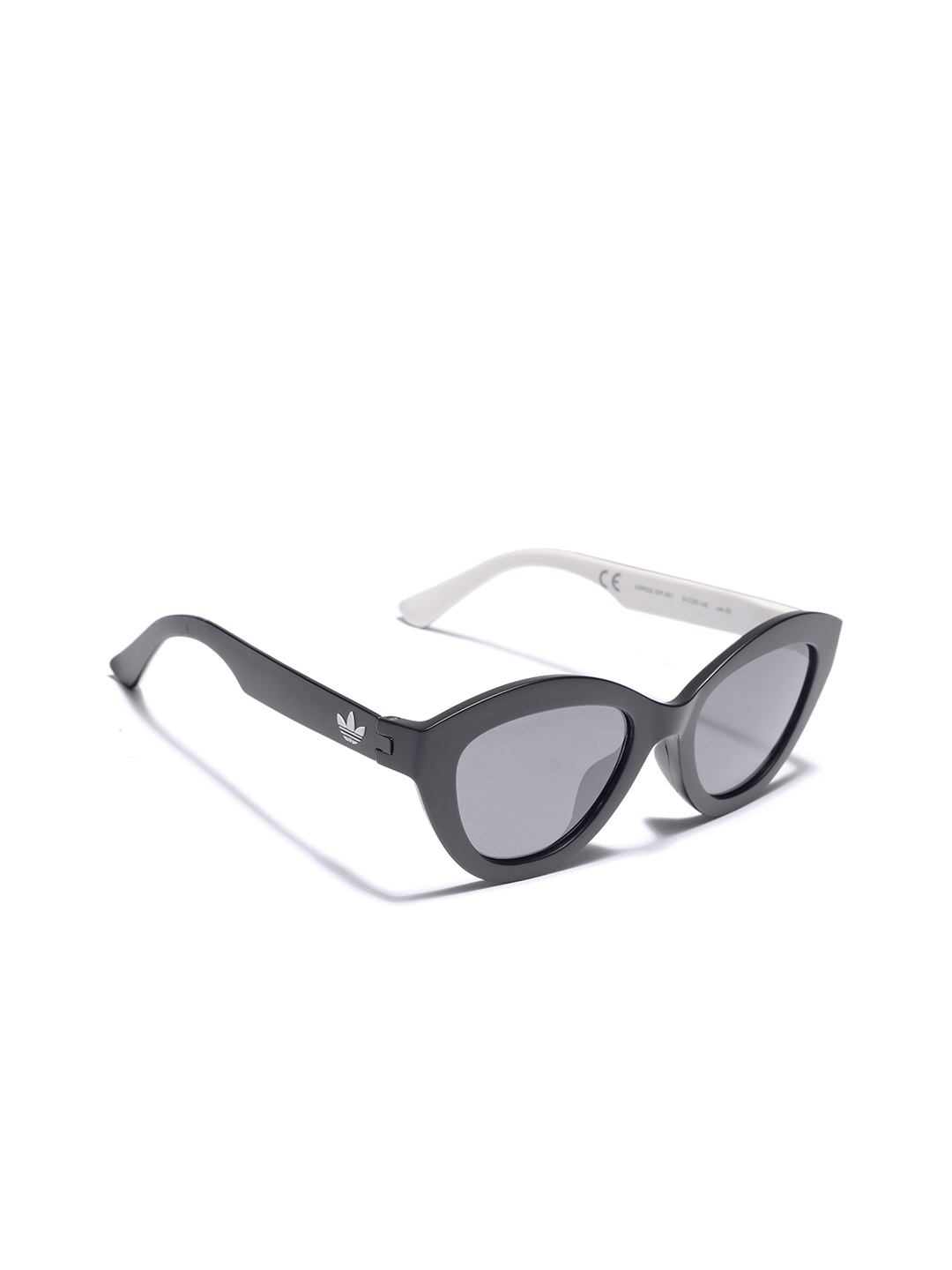 

ADIDAS Originals Women Cateye Sunglasses with UV Protected Lens AOR026.009.001, Black