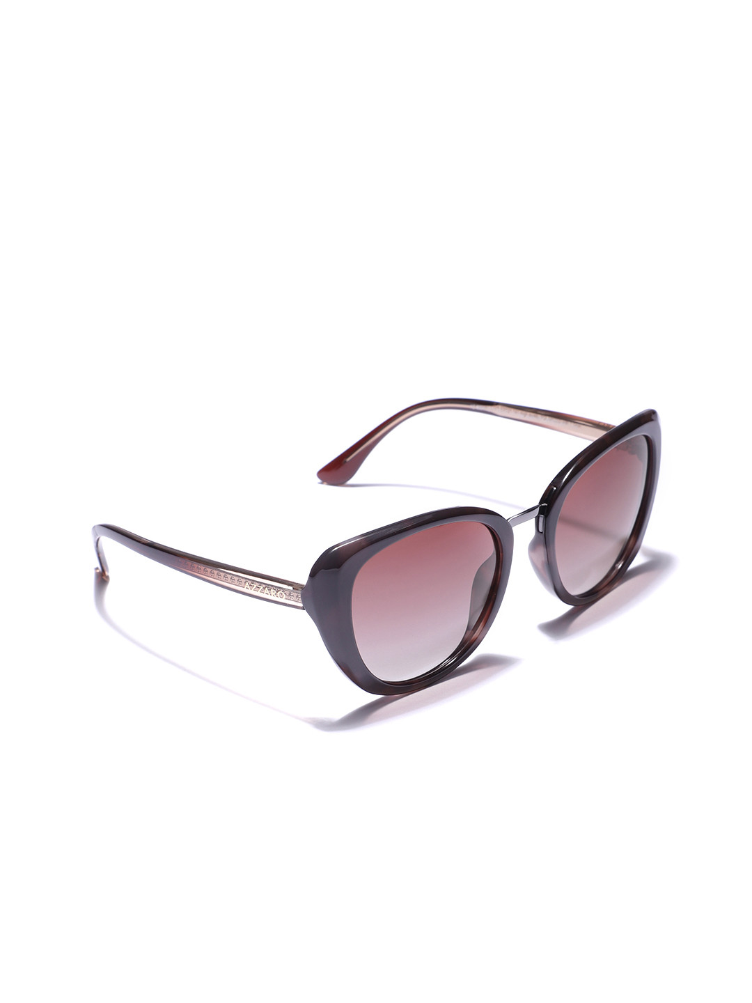 

Azzaro Women Oval Sunglasses AZ60041 C171, Brown