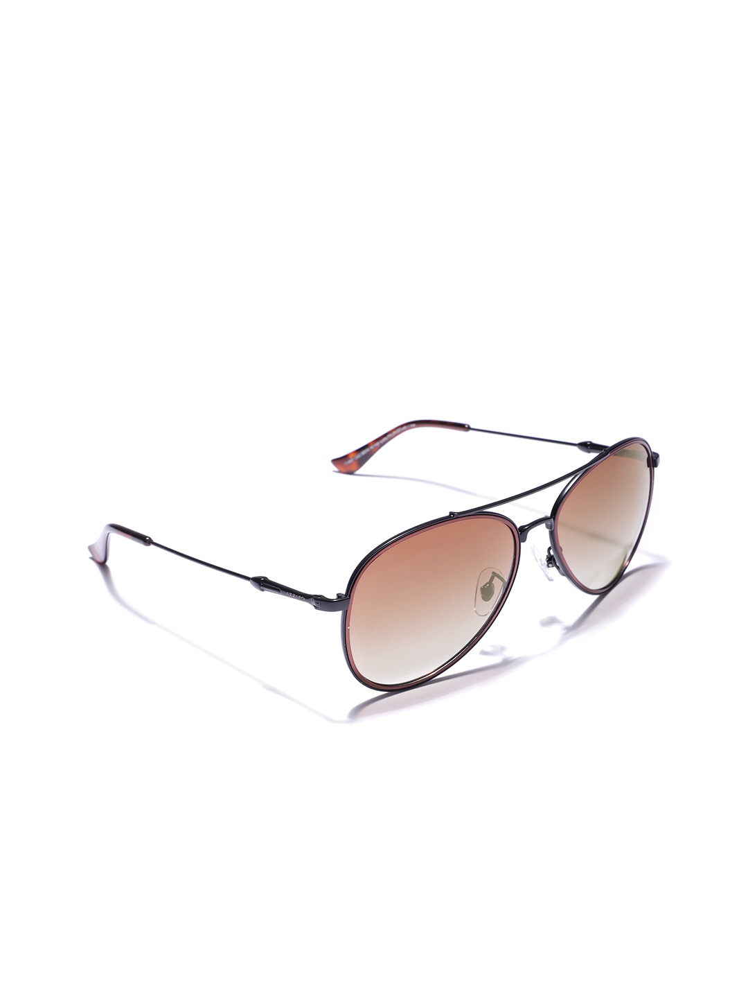 

Azzaro Men Aviator Sunglasses AZ60021 C022, Black