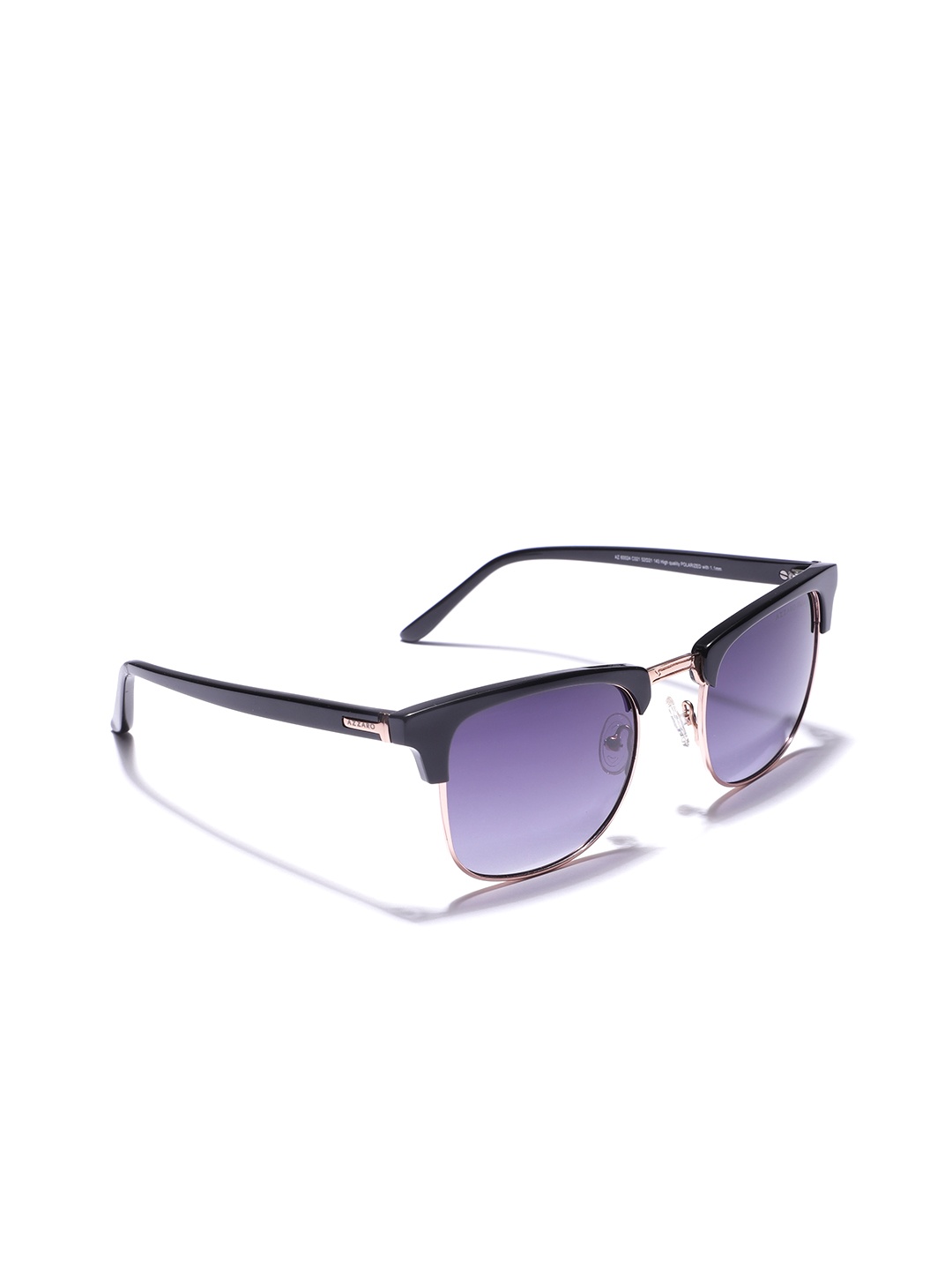 

Azzaro Unisex Wayfarer Sunglasses with Polarised Lens AZ60024 C021, Blue