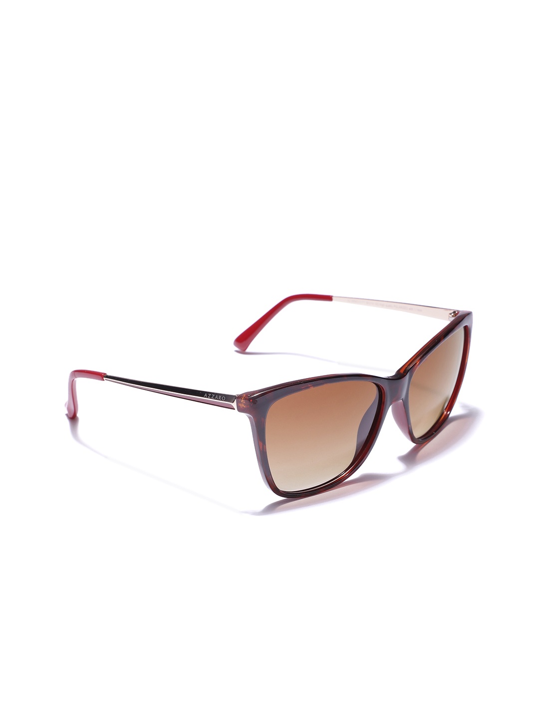 

Azzaro Women Square Sunglasses AZ60043 C171, Brown