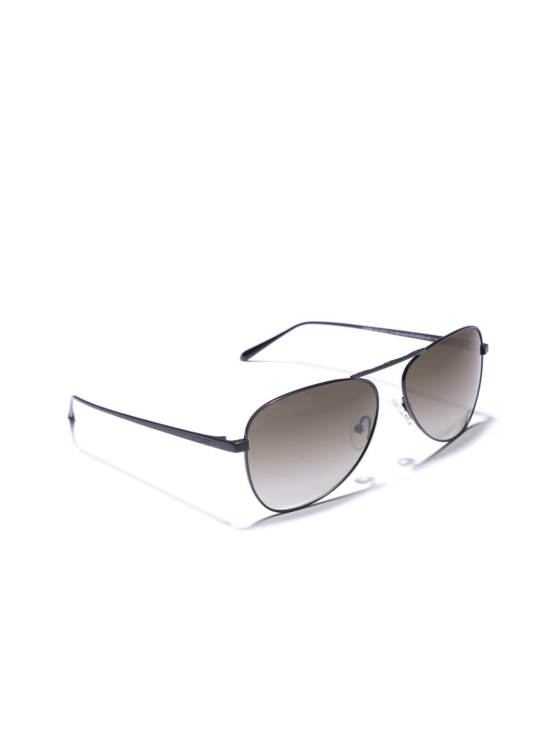 

Azzaro Unisex Aviator Sunglasses with Polarised Lens AZ60029 C021, Black