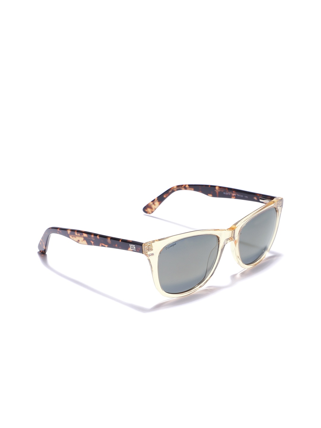 

Guy Laroche Unisex Square Sunglasses with Polarised Lens GLS012 C046, Black