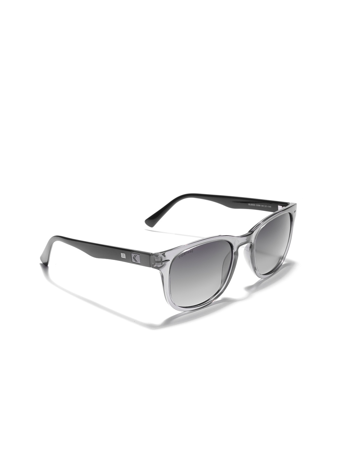

Guy Laroche Men Square Sunglasses with Polarised Lens GLS033 C056, Grey