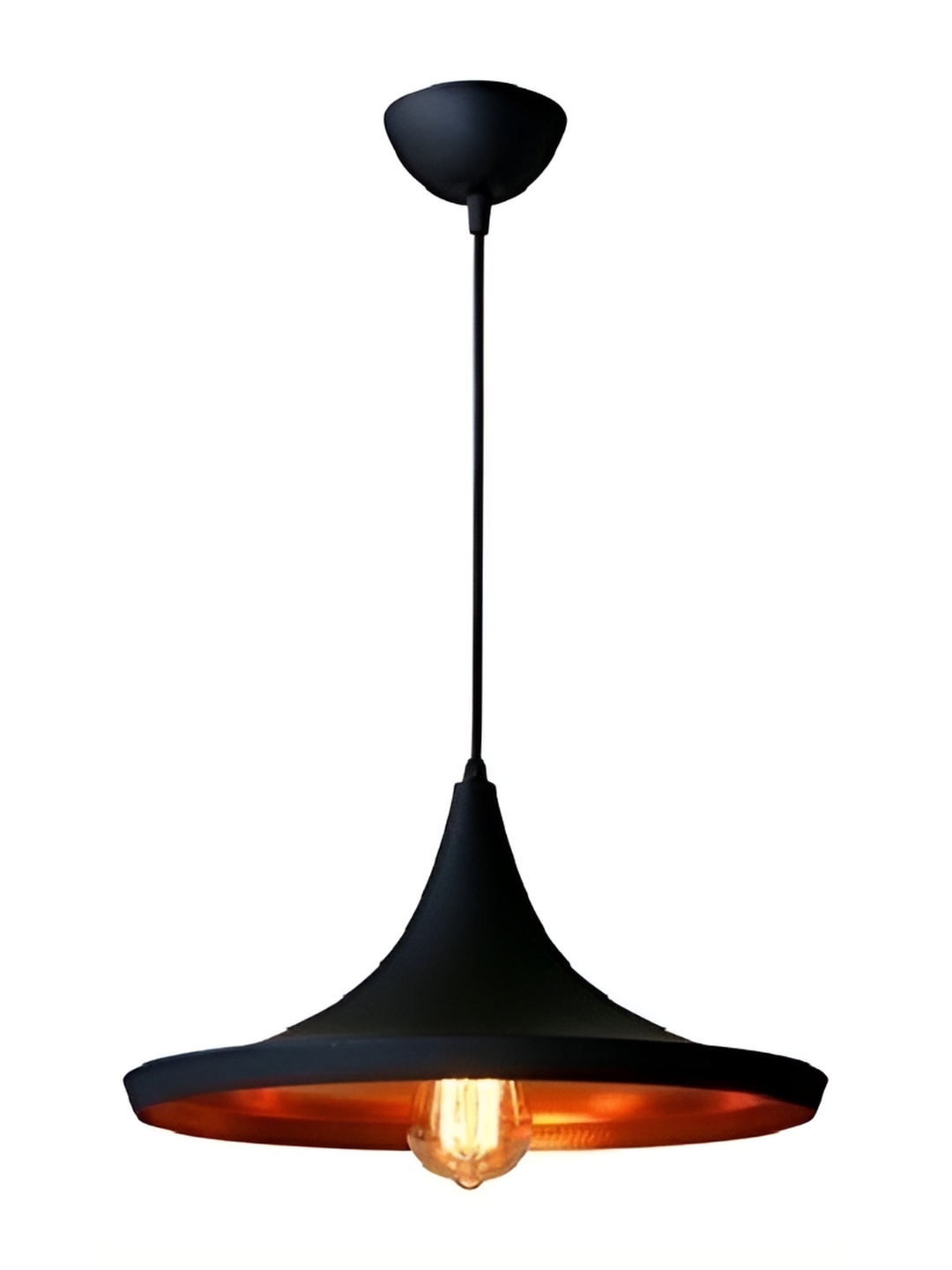 

1ST TIME Black Metal Traditional Ceiling Lamp